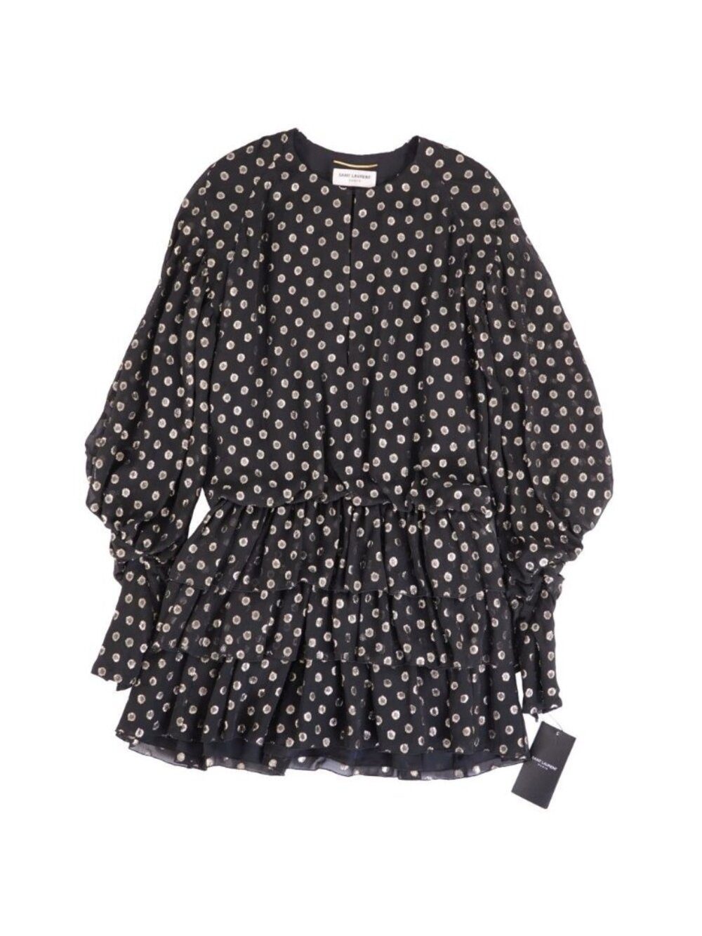 Saint Laurent Paris Dress Silk